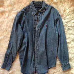 Denim Ralph Lauren Button Up